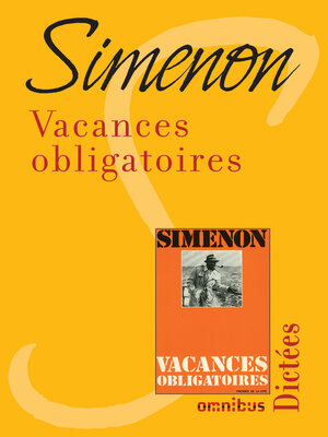 cover image of Vacances obligatoires
